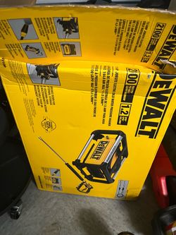 Dewalt electric pressure washer