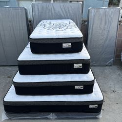 🔥 Mattress For Sale 🔥 Queen Size Mattress Pillow Top 12” Brand New Mattress. All Sizes Available. Same Day Delivery