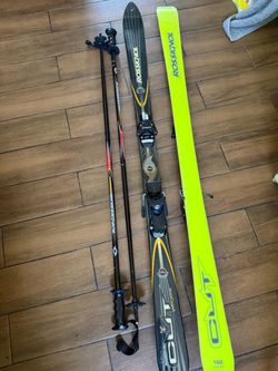 Rossignol Skis + Poles