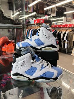 Women’s Air Jordan 6 Retro UNC White