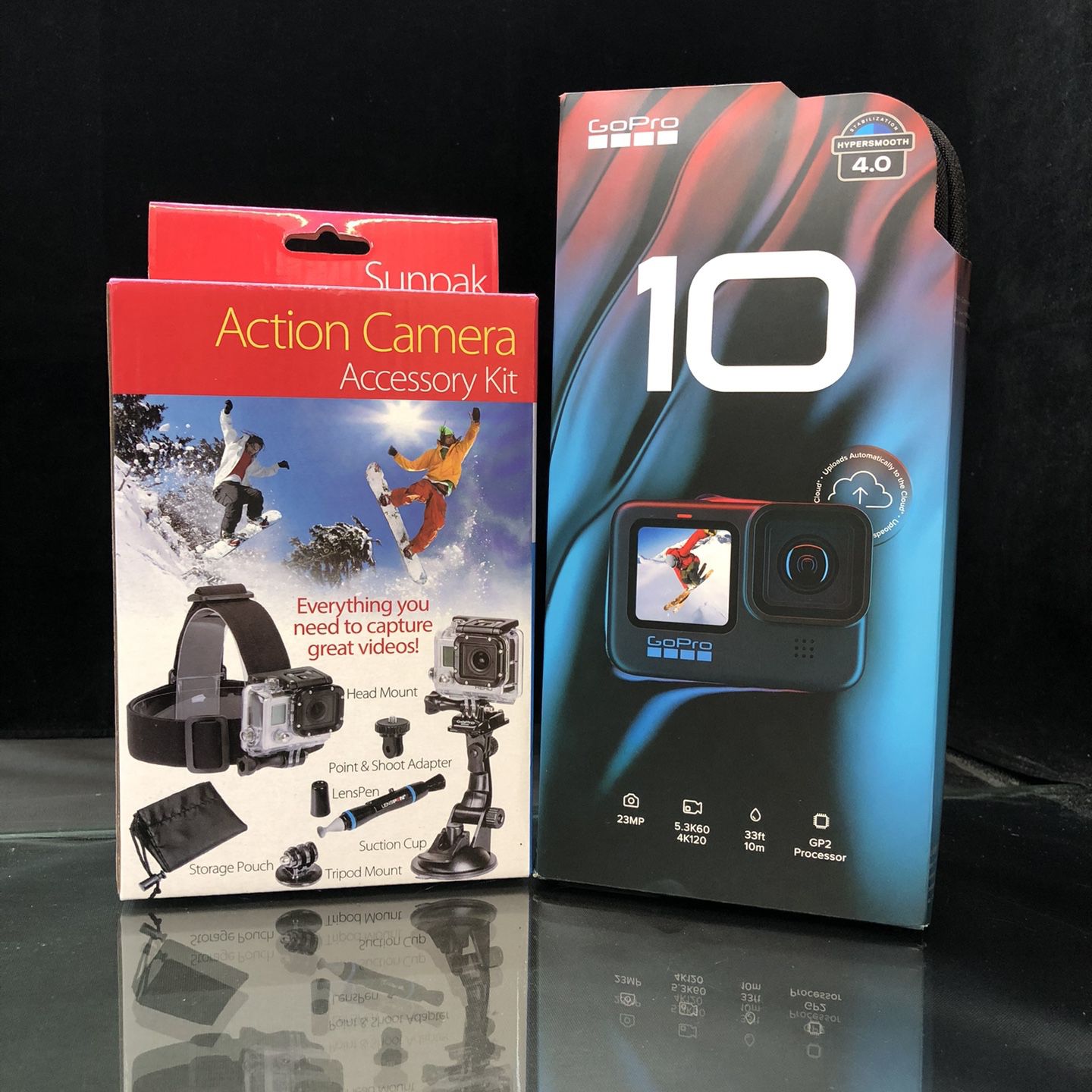 GoPro Hero 10 Black Basic Kit With Accessory Kit