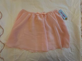 Cat & Jack Girls Pink Chiffon Skirt
