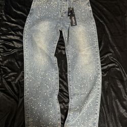 Purple Jeans Size 30