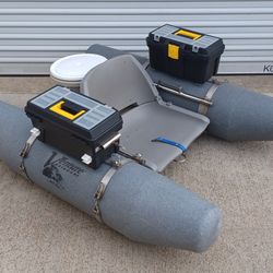 Venture Outdoors kick boat / float tube.