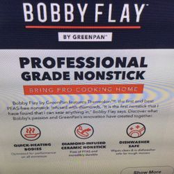 BOBBY FLAY BY GREENPAN PROFESSIONAL GRADY CERAMIC NONSTICK 13-PIECE COOKWARE SET