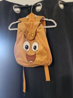 Dora go Diego Go! Plush Orange backpack.