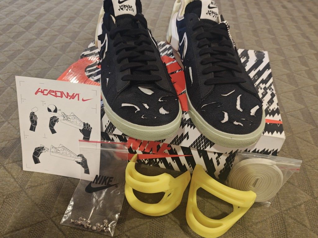 NIKE ACRONYM x BLAZER LOW SNEAKERS