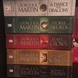 Game Of Thrones Book 1-5