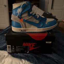 JORDAN 1 OFF WHITE UNC