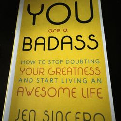 you are a badass book used