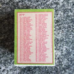 95 Football and Baseball Checklists