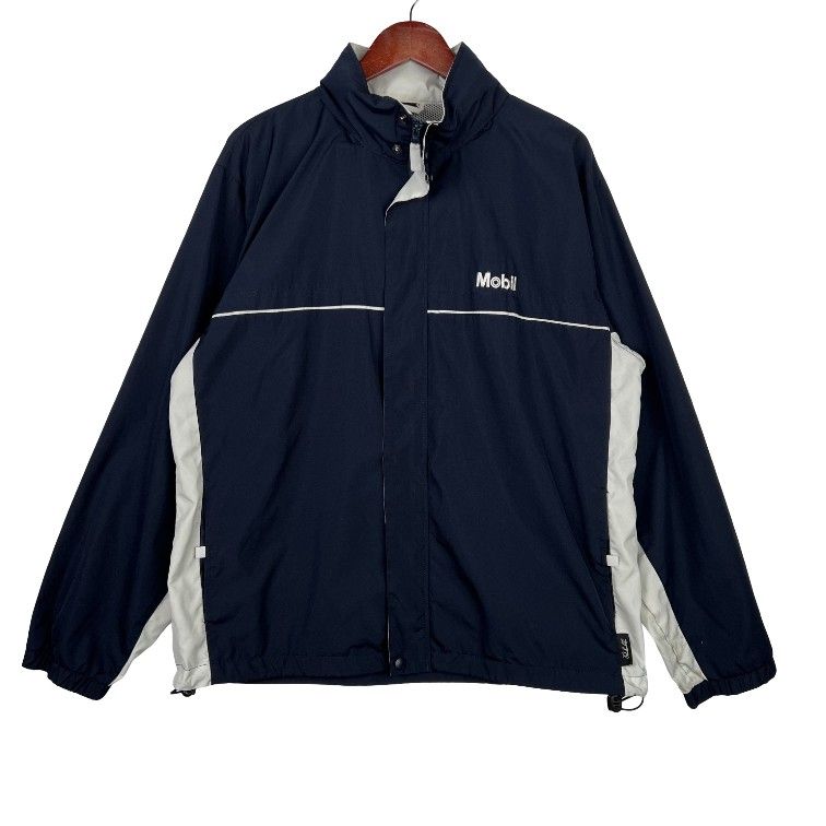 Dunbrooke MENS Express Jacket MOBIL EMBROIDERED Jacket SZ LARGE 