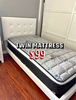 New twin mattress only $100