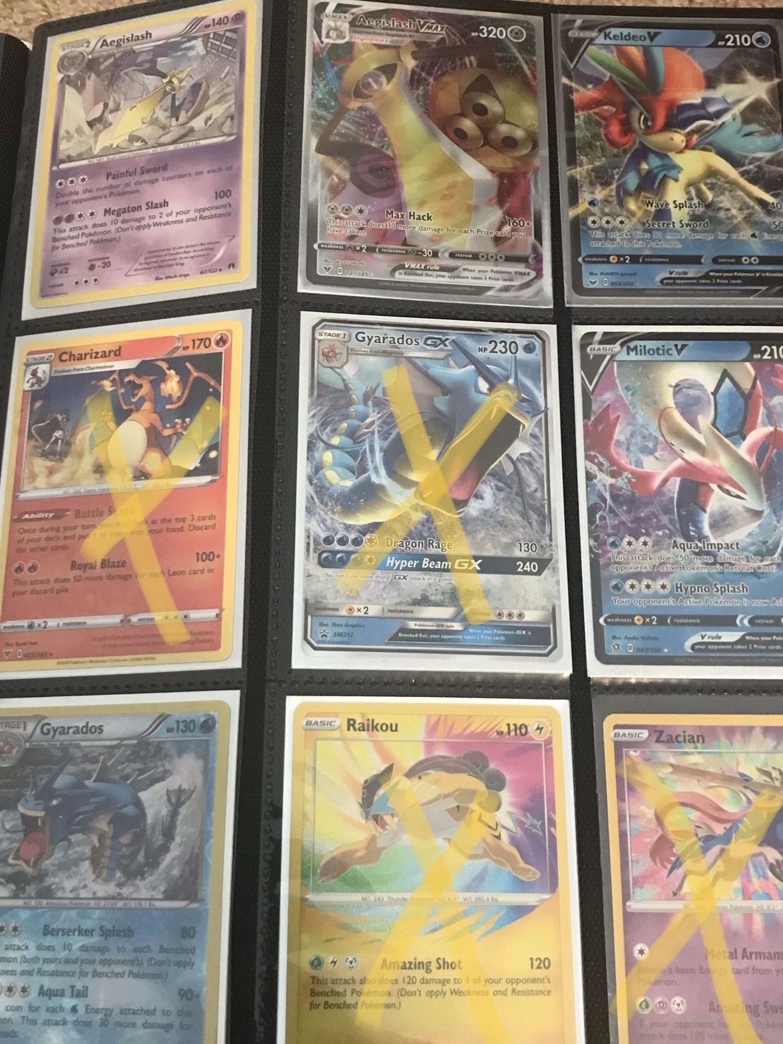 Photo Pokmon Cards. Check Out My Other Listings. Range In Condition And Price. Cards Xd Out Are Ones Id Like To Keep Unless The Price Is Right