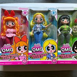 Omg Lol Power Puff Girl Dolls