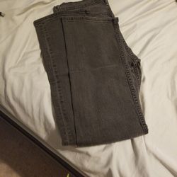 Levi's Men Jean's Gray /black Color 32 X32