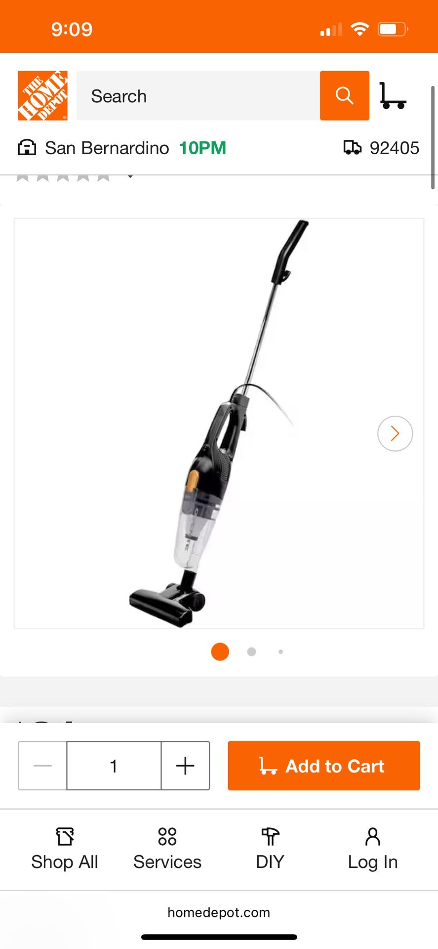 Home Depot Vacuum