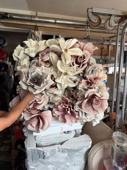 Large Handmade Foam Flower Bouquet Arrangement