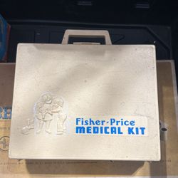 Used  Vintage Fisher N Price Medical Kit