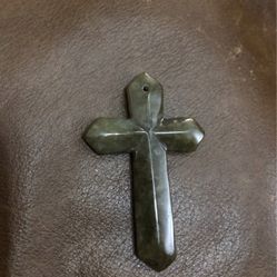 Gemstone Cross Pendant