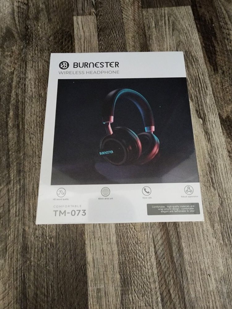 Burnester Wireless Headphone Bluetooth TM-073 New in box