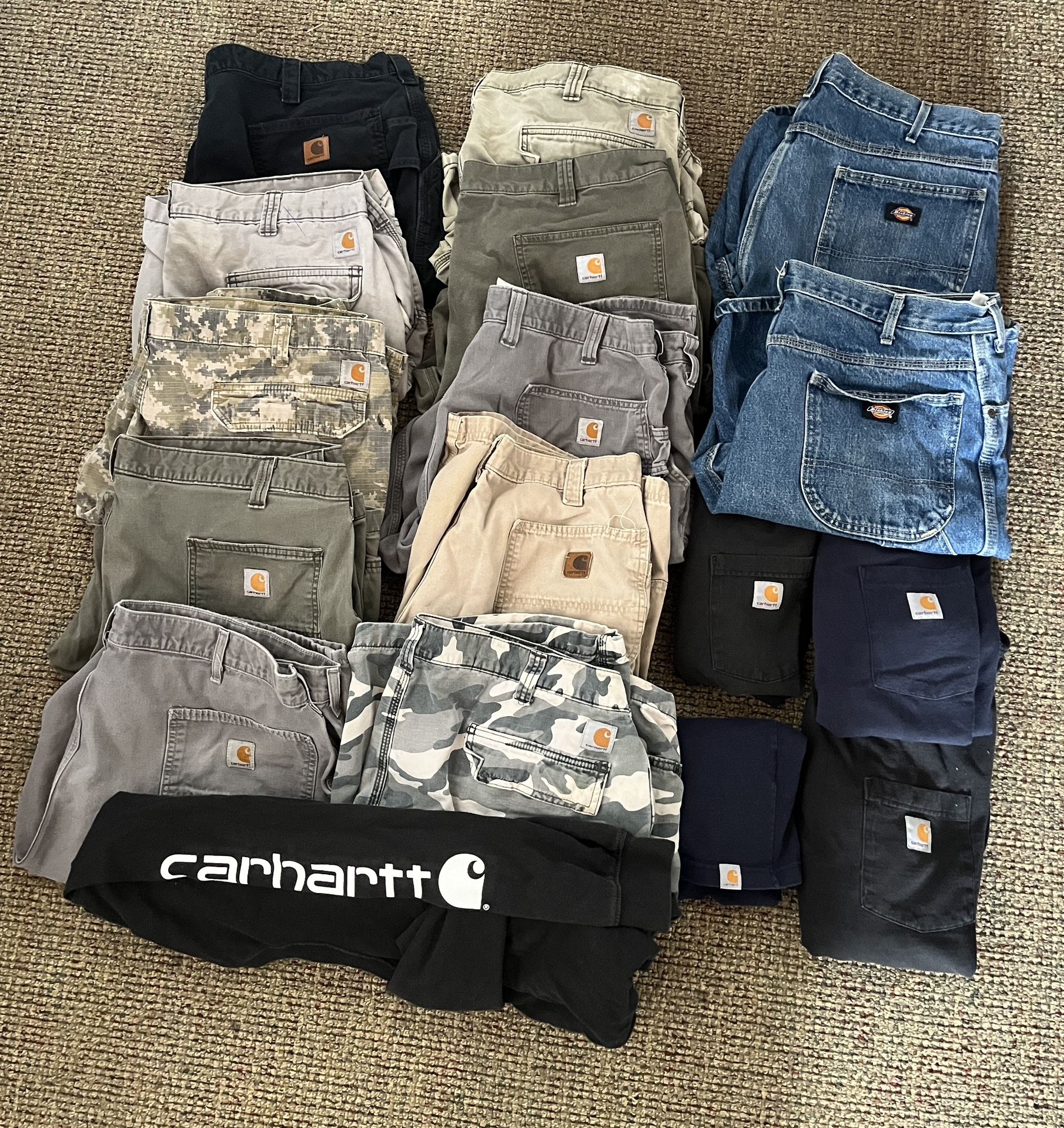Carhartt Bundle/ Carhartt Shorts/ Carhartt T Shirts/ Dickies Shorts/
