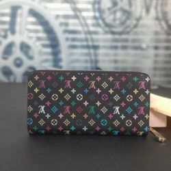 Louis Vuitton  black wallet women
