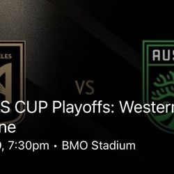 Lafc Vs Austin Game 1