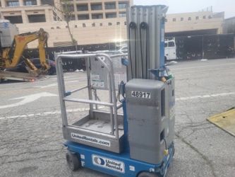 2017 GENIE GR-20 ELECTRIC VERTICAL MAST LIFT