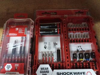 Milwaukee drive bit packs