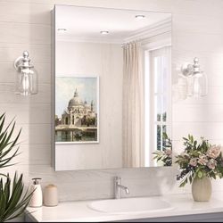 Mirrored Bathroom Medicine Cabinet 