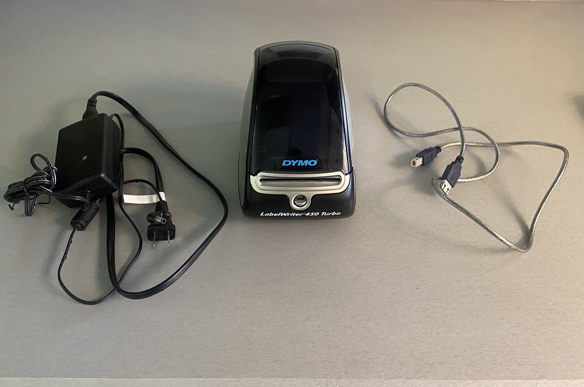 DYMO LabelWriter 450 Turbo High-Speed Label Printer w Adapter and USB Cable