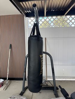 Punching bag with stand boxing workout