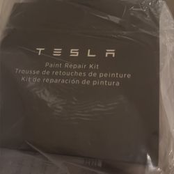 Tesla white repair paint brand new