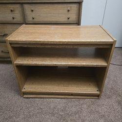 Wood Table / Book Shelf 