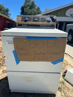 Free Frigidaire Dryer