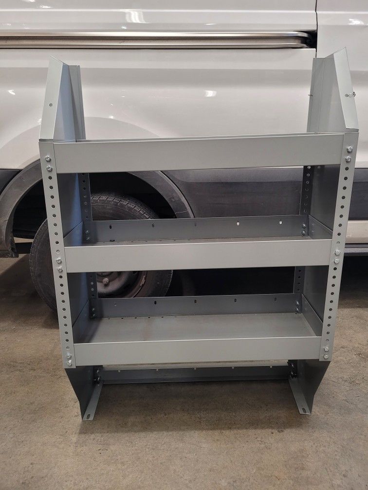 Van Utility Parts/Tool Shelf, Steel, New, 32"w, 12"d, 46h"