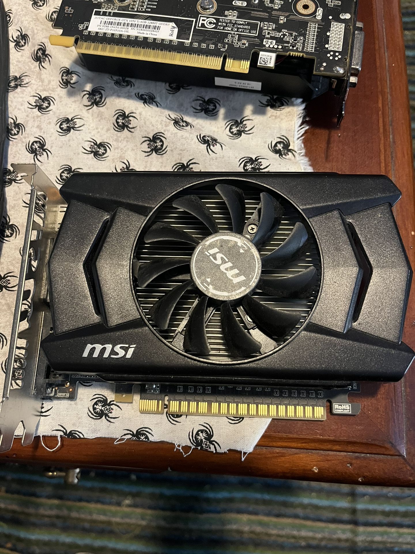 msi 750 Ti graphics card