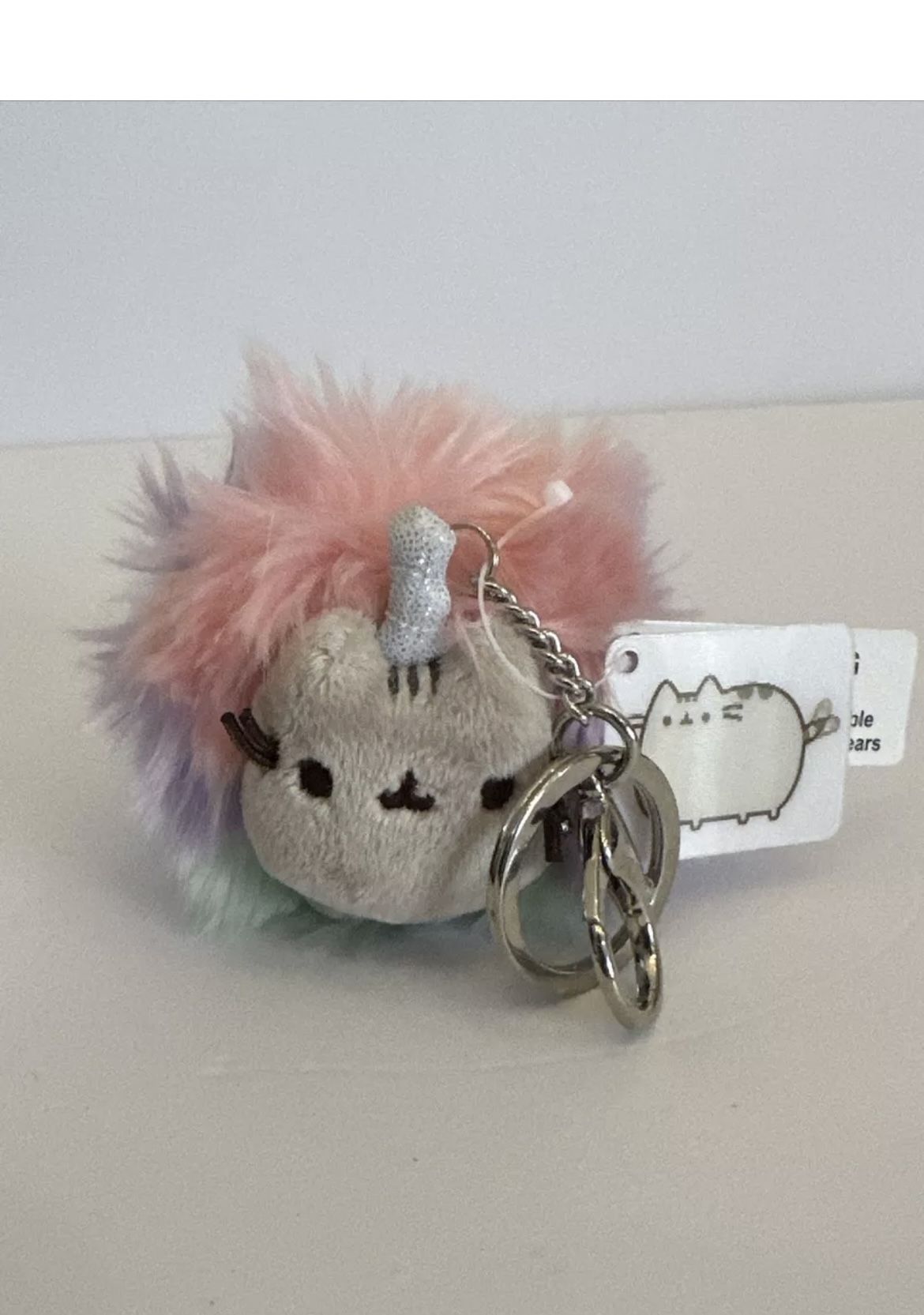 Pusheenicorn Pusheen Unicorn 4" Plush Poof Keychain