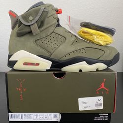 Jordan 6 Travis Scott Size 9.5