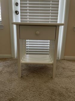 Nightstand - white
