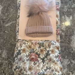 Baby Blanket and Beanie 