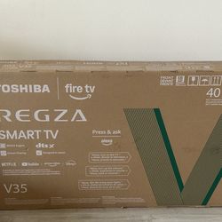 Toshiba 40 inch smart TV with Fire TV