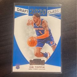 Panini Contenders 2021 Basketball Card Draft Class 2020 Obi Toppin