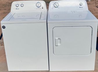 Amana Washer and electric Dryer Set