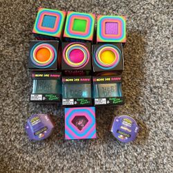Nee Doh Squish Toy Bundle – 10 Pieces and 2 mini mystery dumplings