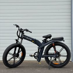 ENGWE X26 1200W 93 miles Triple Suspension Foldable Dual battery E-bike