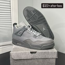 Jordan 4 Wet Cement Sz 12 New 