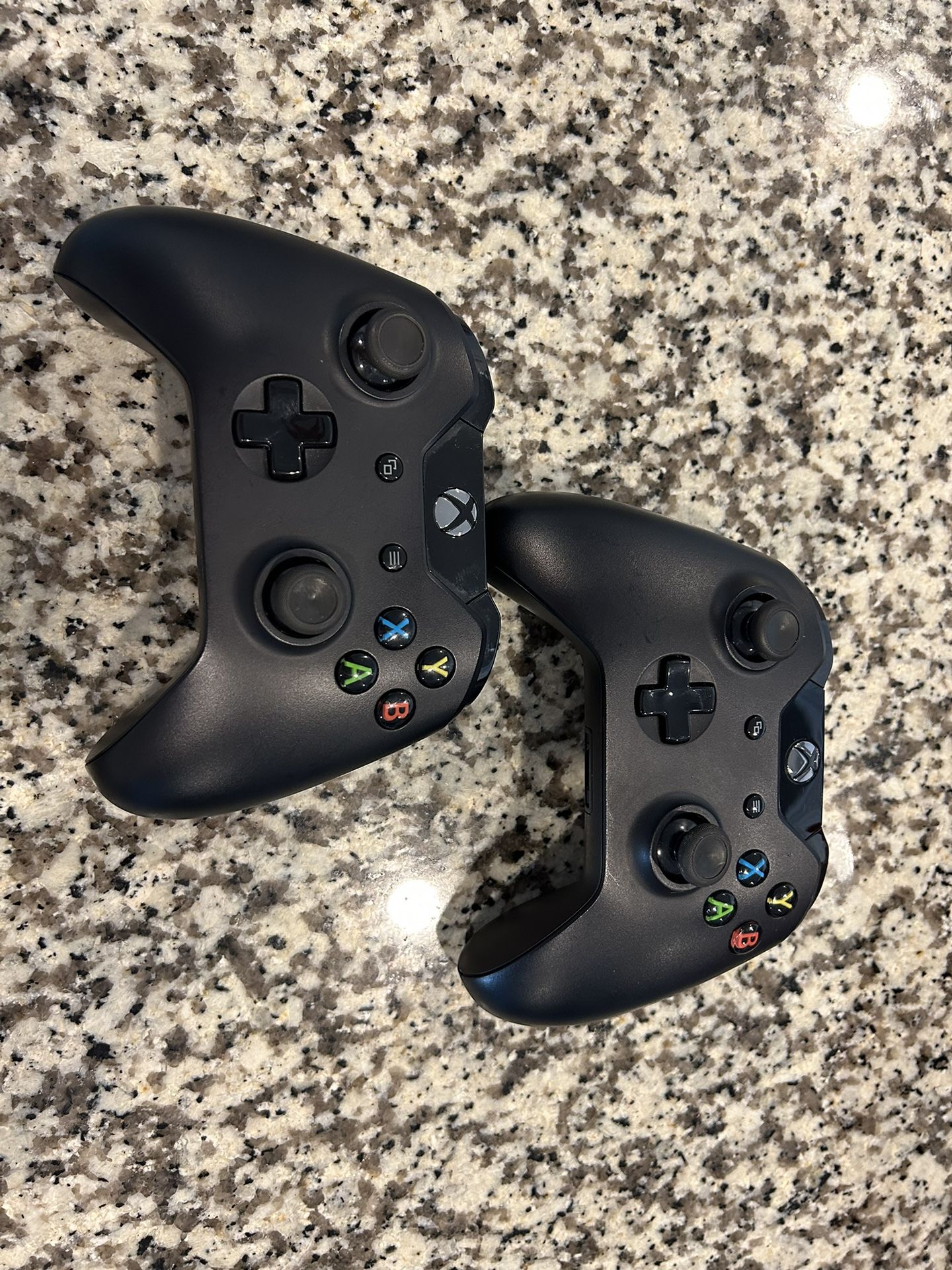2 XBox One Controllers - Black