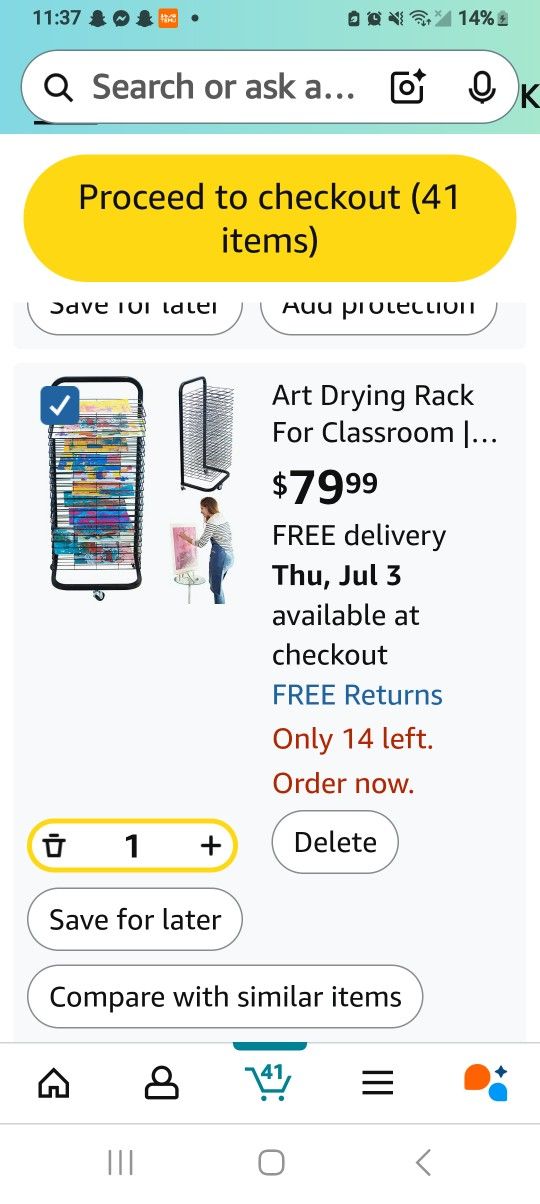 Art Drying Rack